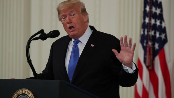 Donald Trump, presidente de EEUU - Sputnik International