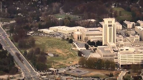 Walter Reed Military Medical Center seen from a helicopter November 27, 2018. - Sputnik International