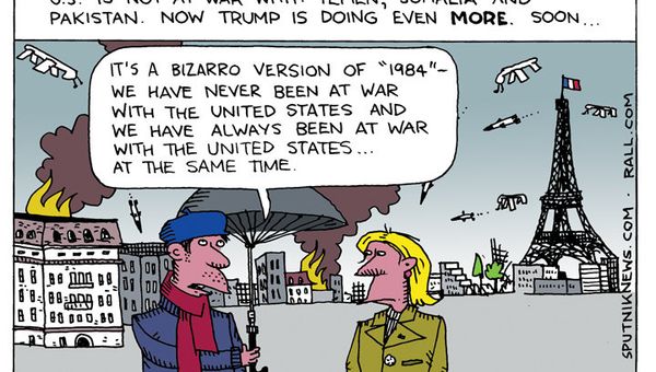 Drones Away: Trumping Obama - Sputnik International