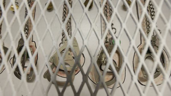 In this photo taken June 21, 2017, restraints are shown at the Northwest Detention Center in Tacoma, Wash., during a media tour - Sputnik International