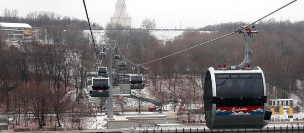 Moscow Cable Car Moscow Cable Car - Sputnik International