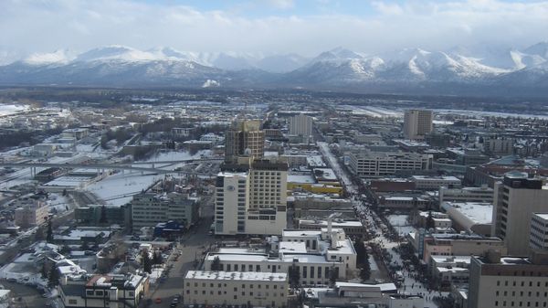 Anchorage, Alaska, view from a helicopter - Sputnik International