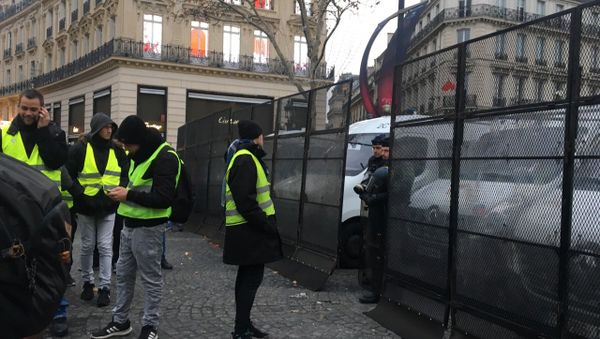 Yellow Vests movement protests Yellow Vests movement protests - Sputnik International