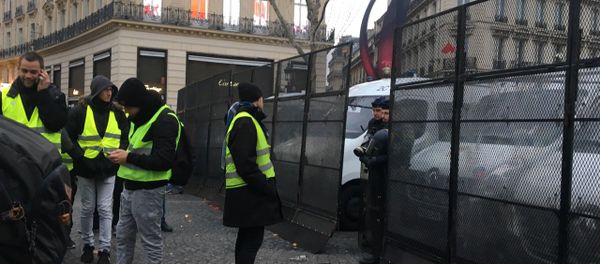 Yellow Vests movement protests - Sputnik International