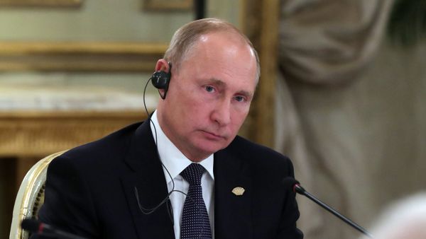 Russian President Vladimir Putin on the sidelines of G20 summit in Buenos Aires, Argentina. November 30, 2018 - Sputnik International