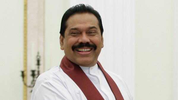 Sri Lankan Prime Minister Mahinda Rajapaksa  - Sputnik International