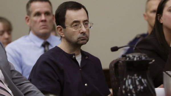 Larry Nassar sits during his sentencing hearing Wednesday, Jan. 24, 2018, in Lansing, Mich. Larry Nassar sits during his sentencing hearing Wednesday, Jan. 24, 2018, in Lansing, Mich. - Sputnik International