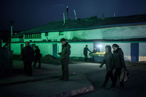 Hello Darkness, My Old Friend: Gloomy Beauty of North Korea's Cities - Sputnik International