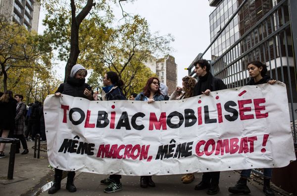 Protest action of students in Paris Protest action of students in Paris - Sputnik International
