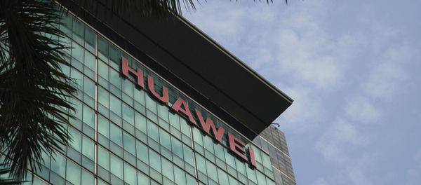 In this March 13, 2018, photo, the logo of Huawei is displayed at its headquarters in Shenzhen in southern China's Guangdong Province. - Sputnik International