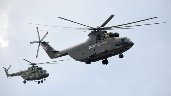 Mi-26 and Mi-171 helicopters - Sputnik International