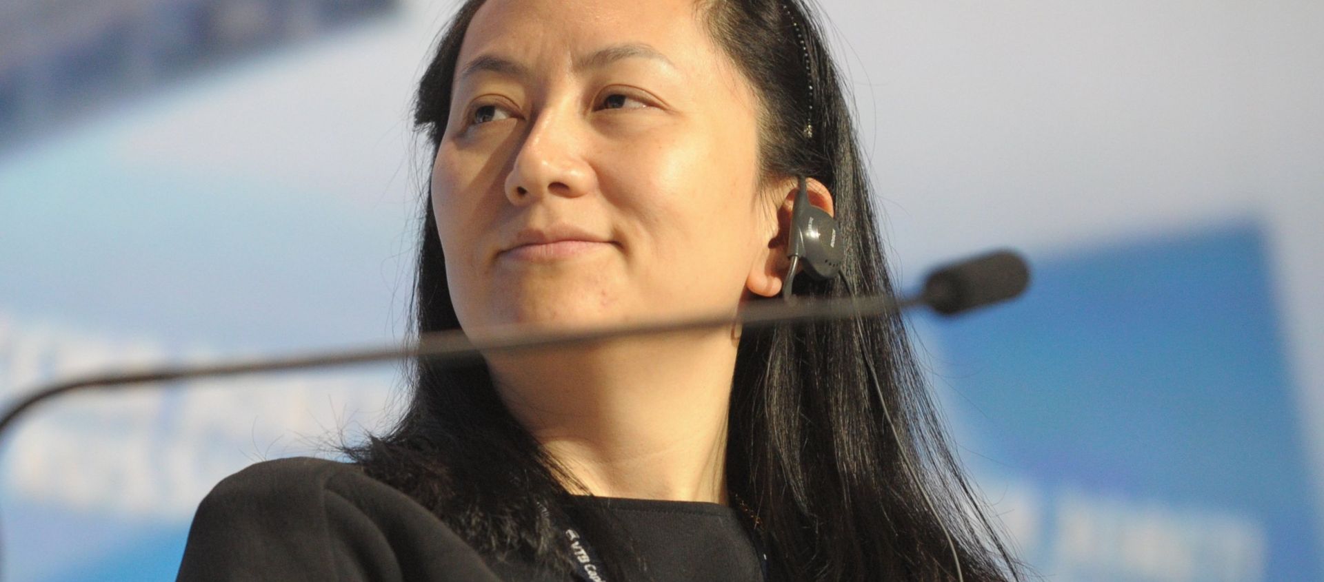 Meng Wanzhou, Chief Executive Officer, Huawei Technologies, attending the 6th Annual VTB Capital Investment Forum Russia Calling at the World Trade Center, October 2, 2014 Meng Wanzhou, Chief Executive Officer, Huawei Technologies, attending the 6th Annual VTB Capital Investment Forum Russia Calling at the World Trade Center, October 2, 2014 - Sputnik International, 1920, 01.12.2020