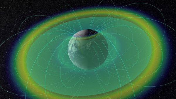 Two donuts of seething radiation that surround Earth, called the Van Allen radiation belts, have been found to contain a nearly impenetrable barrier that prevents the fastest, most energetic electrons from reaching Earth - Sputnik International