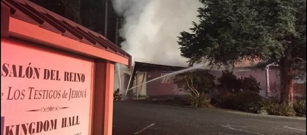 Authorities say the fire last week at a Jehovah's Witness prayer center in Washington state was intentionally set Authorities say the fire last week at a Jehovah's Witness prayer center in Washington state was intentionally set - Sputnik International