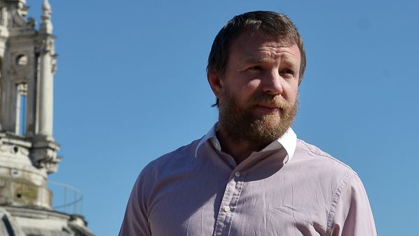 British director Guy Ritchie poses during a photocall for the film The Man from U.N.C.L.E'' in Rome on May 9, 2015 - Sputnik International