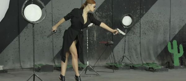 Mariia Butina as seen in a 2014 photo shoot for Russia's GQ magazine. - Sputnik International