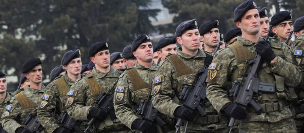 Members of Kosovo's security forces - Sputnik International
