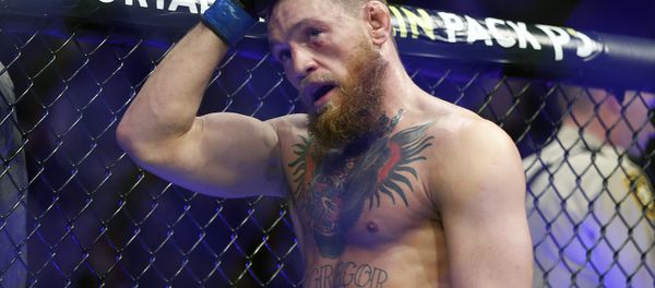 Conor McGregor reacts after losing to Khabib Nurmagomedov in a lightweight title mixed martial arts bout at UFC 229 in Las Vegas, Saturday, Oct. 6, 2018 Conor McGregor reacts after losing to Khabib Nurmagomedov in a lightweight title mixed martial arts bout at UFC 229 in Las Vegas, Saturday, Oct. 6, 2018 - Sputnik International