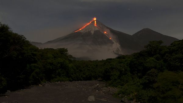 El volcán de Fuego en Guatemala - Sputnik International