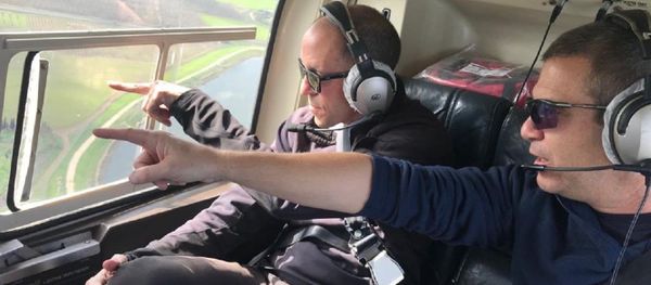 Chris Lehane, Airbnb’s head of global policy and public affairs, was given a helicopter tour over Israel on Tuesday following the company’s decision to remove apartment rental listings from the occupied West Bank. Chris Lehane, Airbnb’s head of global policy and public affairs, was given a helicopter tour over Israel on Tuesday following the company’s decision to remove apartment rental listings from the occupied West Bank. - Sputnik International