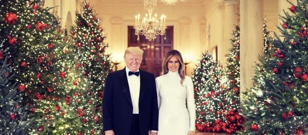 Merry Christmas from President Donald J. Trump and First Lady Melania Trump Merry Christmas from President Donald J. Trump and First Lady Melania Trump - Sputnik International
