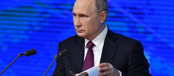 Annual big press conference of the Russian President V. Putin - Sputnik International