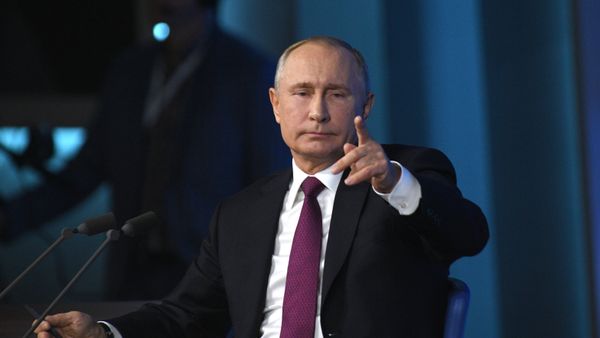 Annual big press conference of the Russian President V. Putin Annual big press conference of the Russian President V. Putin - Sputnik International
