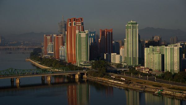 Mirae Scientists Street in Pyongyang, North Korea, built to house scientific institutions of the Kim Chaek University of Technology and their employees - Sputnik International