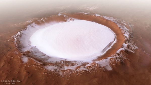 Perspective view of Korolev crater Perspective view of Korolev crater - Sputnik International