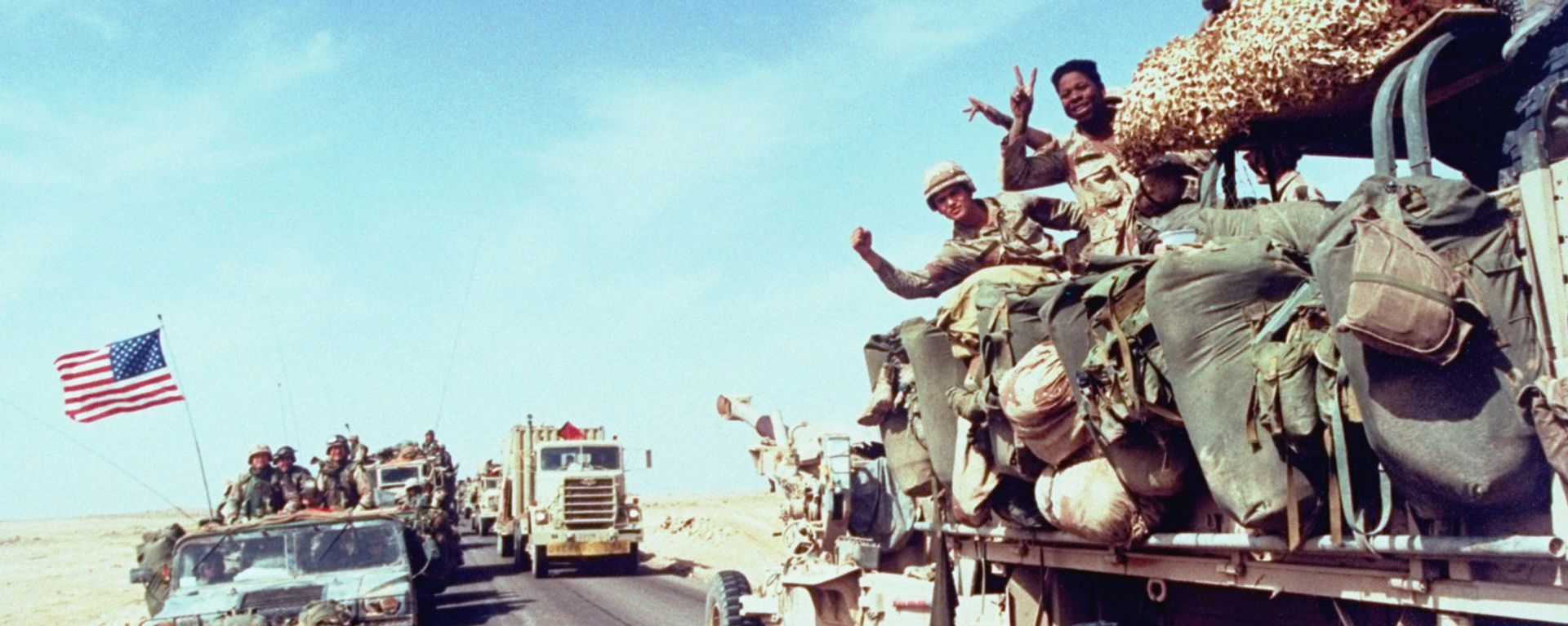 US-led Coalition Soldiers During First Gulf War - Sputnik International, 1920, 02.03.2023