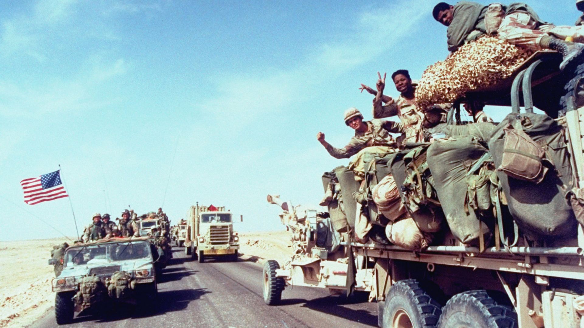 US-led Coalition Soldiers During First Gulf War US-led Coalition Soldiers During First Gulf War - Sputnik International, 1920, 02.03.2023