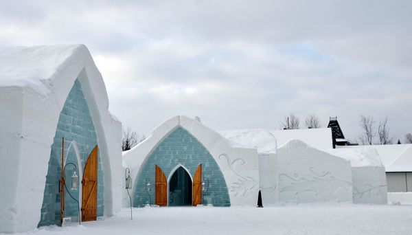 l'Hotel of Ice in Quebec, Canada - Sputnik International