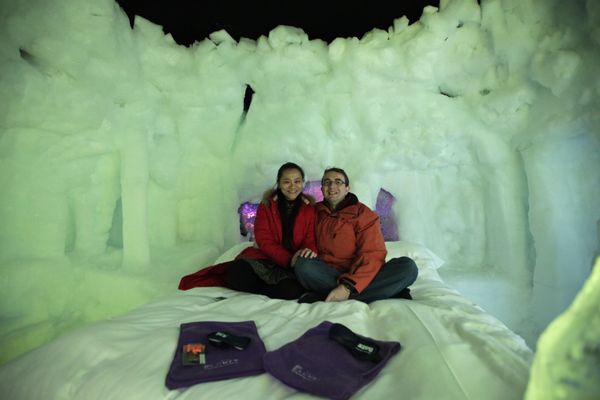 First Dutch ice hotel in the city of Zwolle - Sputnik International