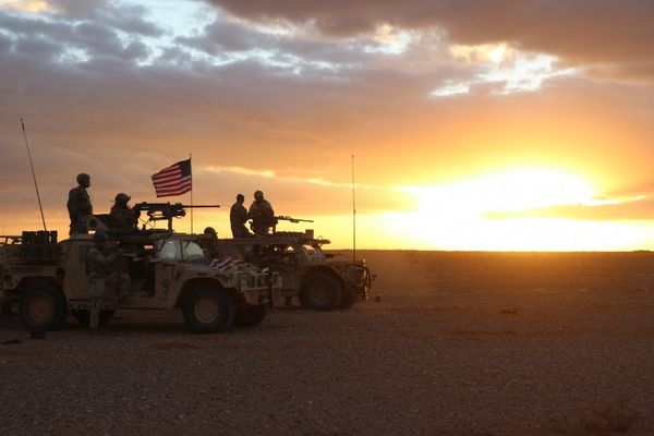 Members of 5th Special Forces Group (A) conducting 50. Cal Weapons training during counter ISIS operations at Al Tanf Garrison in southern Syria. Members of 5th Special Forces Group (A) conducting 50. Cal Weapons training during counter ISIS operations at Al Tanf Garrison in southern Syria. - Sputnik International
