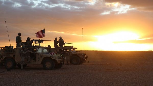 Members of 5th Special Forces Group (A) conducting 50. Cal Weapons training during counter ISIS operations at Al Tanf Garrison in southern Syria. - Sputnik International