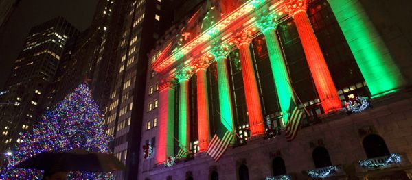 the exterior of the New York Stock Exchange on Thursday evening, Dec. 20, 2018 the exterior of the New York Stock Exchange on Thursday evening, Dec. 20, 2018 - Sputnik International