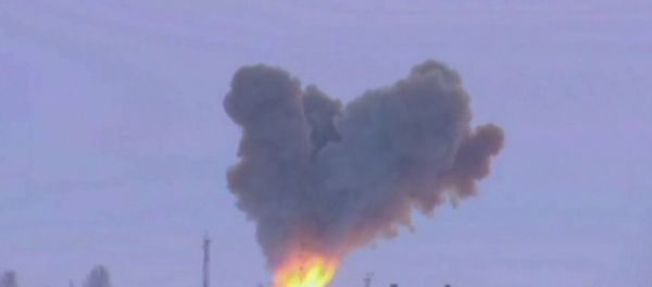 Минобороны России опубликовало видео успешного испытательного пуска ракеты комплекса «Авангард» с гиперзвуковым планирующим крылатым боевым блоком Минобороны России опубликовало видео успешного испытательного пуска ракеты комплекса «Авангард» с гиперзвуковым планирующим крылатым боевым блоком - Sputnik International