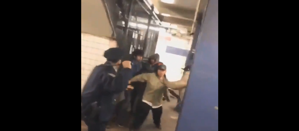 New York officer involved in subway brawl praised for his bravery and extraordinary professionalism by officials. New York officer involved in subway brawl praised for his bravery and extraordinary professionalism by officials. - Sputnik International