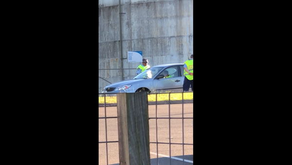 New South Wales Police launches investigation after video surfaces, showing an officer telling a driver to 'go back to China' before shoving him during a routine stop. - Sputnik International