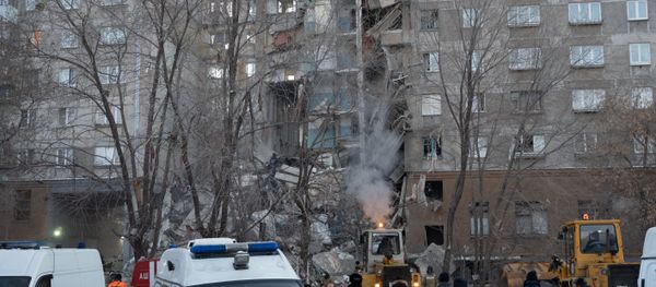 Gas blast in Russia's Magnitogorsk - Sputnik International