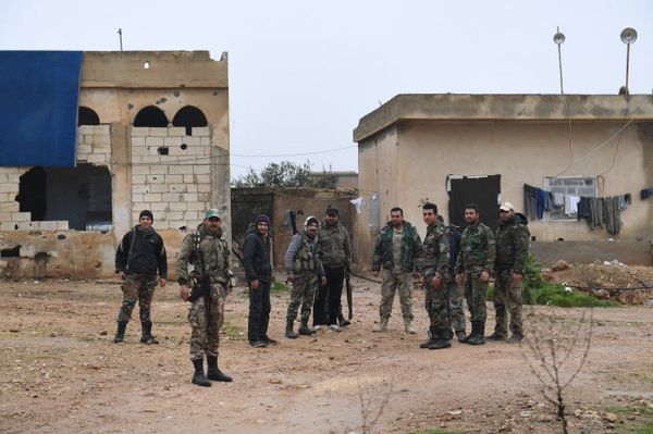 Syrian Armed Forces Deployed Along Manbij Border, Aleppo Province, 30 December, 2018 - Sputnik International