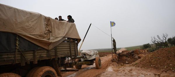 Syrian Armed Forces Deployed Along Manbij Border, Aleppo Province, 30 December, 2018 Syrian Armed Forces Deployed Along Manbij Border, Aleppo Province, 30 December, 2018 - Sputnik International