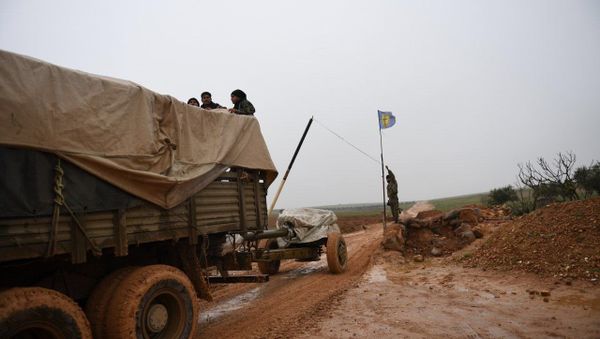 Syrian Armed Forces Deployed Along Manbij Border, Aleppo Province, 30 December, 2018 - Sputnik International