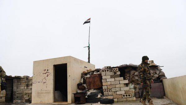 Syrian Armed Forces Deployed Along Manbij Border, Aleppo Province, 30 December, 2018 - Sputnik International