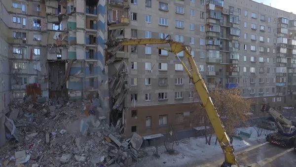 The situation in Magnitogorsk after the building collapse, 2 January, 2019. - Sputnik International