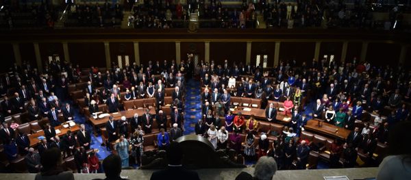 Members of Congress arrive before the start of the 116th Congress and swearing-in ceremony on the floor of the US House of Representatives at the US Capitol on January 3, 2019 in Washington,DC. Members of Congress arrive before the start of the 116th Congress and swearing-in ceremony on the floor of the US House of Representatives at the US Capitol on January 3, 2019 in Washington,DC. - Sputnik International