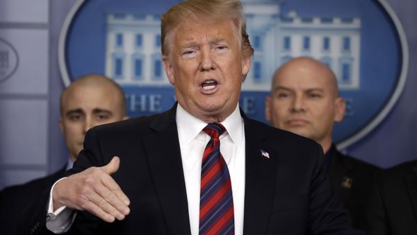 President Donald Trump speaks during a press briefing at the White House, Thursday, Jan. 3, 2019, in Washington. - Sputnik International
