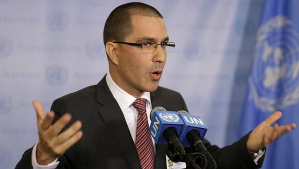 Venezuelan Foreign Minister Jorge Arreaza Venezuelan Foreign Minister Jorge Arreaza - Sputnik International