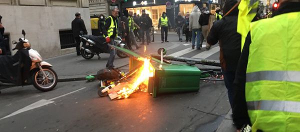 Yellow Vests protest in Paris - Sputnik International