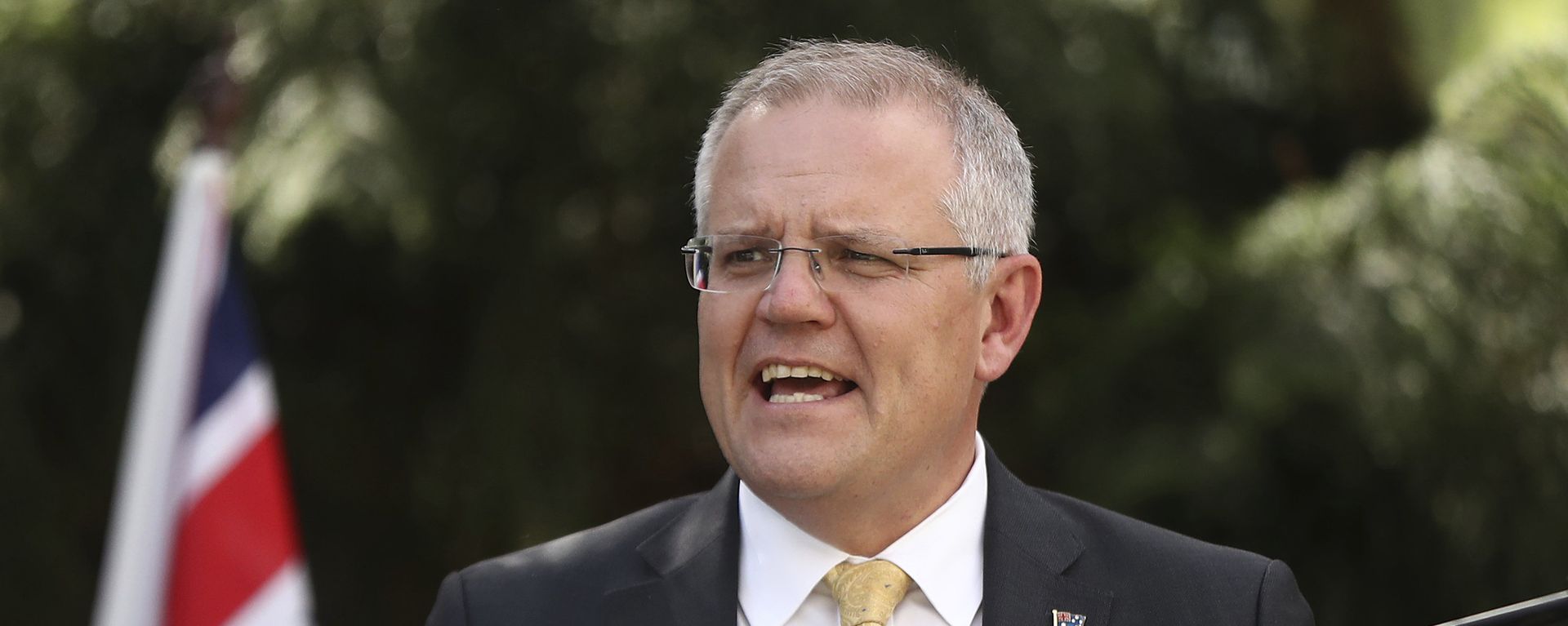 Australian Prime Minister Scott Morrison speaks during the unveiling of a Gandhi statue in the Sydney suburb of Parramatta, Thursday, Nov. 22, 2018 - Sputnik International, 1920, 23.08.2022